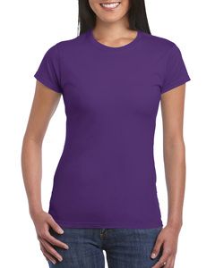 Gildan 64000L - Ladies Fitted Ring Spun T-Shirt Purple