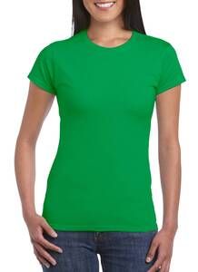 Gildan 64000L - Ladies Fitted Ring Spun T-Shirt Irish Green