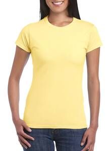 Gildan 64000L - Softstyle® Tailliertes Kurzarm-T-Shirt Damen Daisy