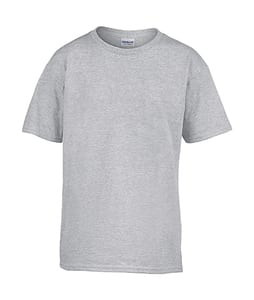 Gildan 64000B - Kids` Ring Spun T-Shirt Sport Grey