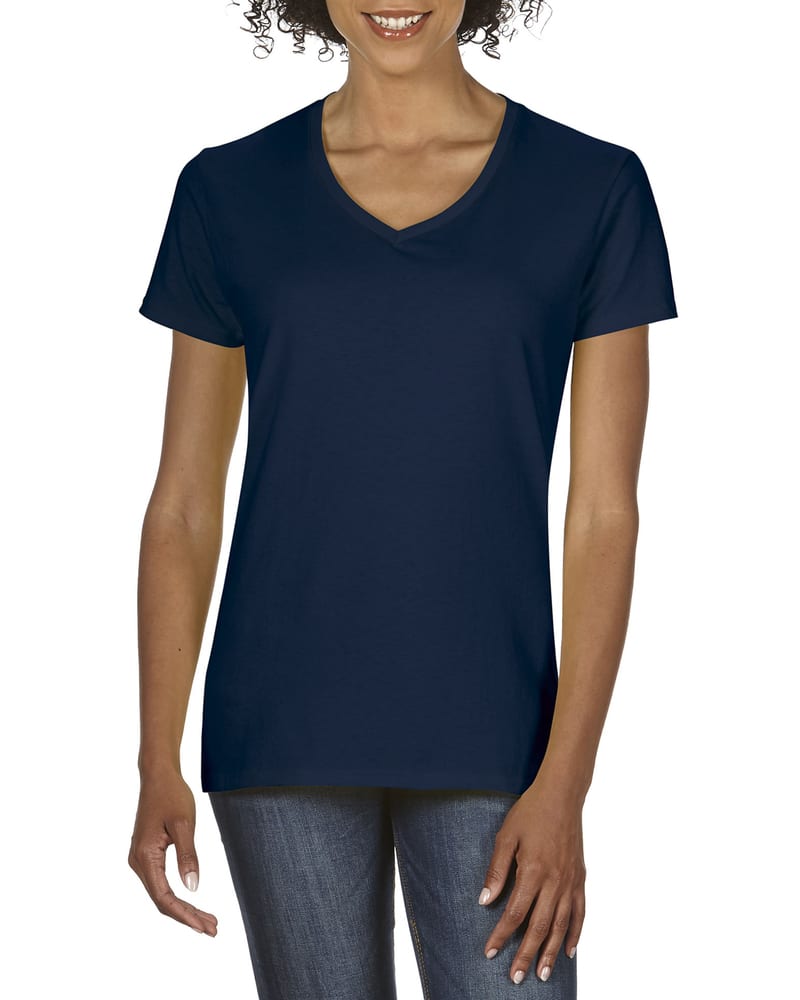 Gildan 4100VL - Premium Cotton Ladies V-Neck T-Shirt