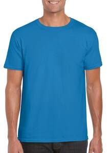 Gildan 64000 - T-Shirt Homem 64000 Softstyle Safira