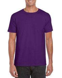 Gildan 64000 - T-Shirt Homem 64000 Softstyle Purple