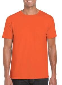 Gildan 64000 - T-Shirt Homem 64000 Softstyle Laranja