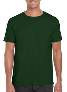 Gildan 64000 - T-Shirt Homem 64000 Softstyle Verde floresta