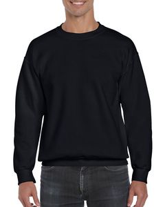 Gildan 12000 - Sweatshirt 12000 DryBlend Gola Redonda Preto