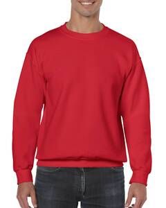 Gildan 18000 - Sweatshirt 18000 Heavy Blend Gola Redonda Vermelho
