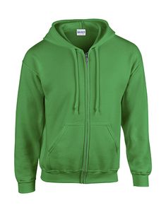 Gildan 18600 - Sweatshirt 18600 Heavy Blend Com Capuz e Zíper Irish Green