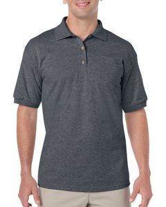 Gildan 8800 - DryBlend® Jersey Polo-T-Shirt Herren Dark Heather