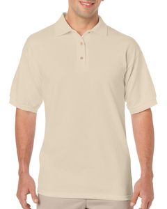 Gildan 8800 - Polo T-shirt Malha Homem DryBlend™ Areia