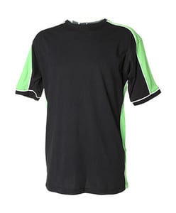 Formula Racing KK516 - Formula Racing® Estoril T-Shirt  Black/Lime/White