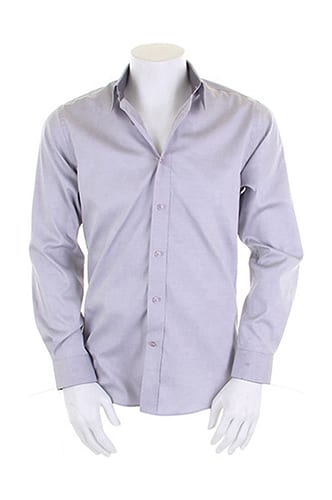Kustom Kit KK189 - Contrast Premium Oxford Shirt LS