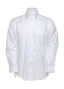 Kustom Kit KK351 - Workwear Oxford Shirt LS Weiß