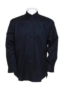 Kustom Kit KK351 - Workwear Oxford Shirt LS French Navy