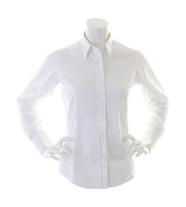 Kustom Kit KK388 - Womens City Business Shirt LS White