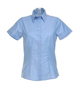 Kustom Kit KK360 - Women's workplace Oxford blouse short sleeved Light Blue