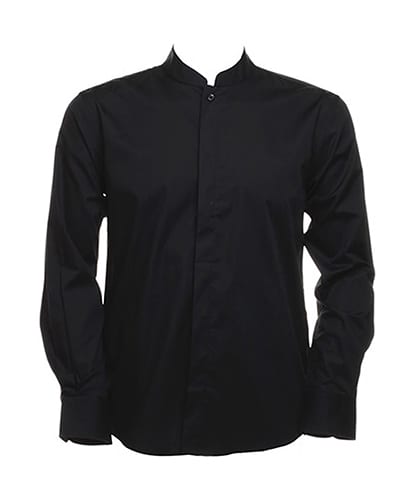Bargear KK123 - Bargear™ Shirt Mandarin Collar LS