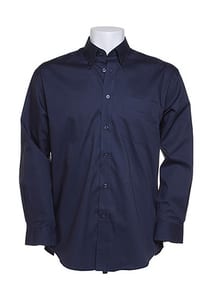 Kustom Kit KK105 - Corporate Oxford shirt long sleeved Midnight Navy