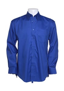 Kustom Kit KK105 - Corporate Oxford shirt long sleeved Royal blue