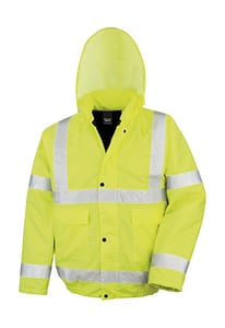 Result Safe-Guard R217X - Warnschutz- Winterjacke mit Reflektoren HI-Viz Yellow