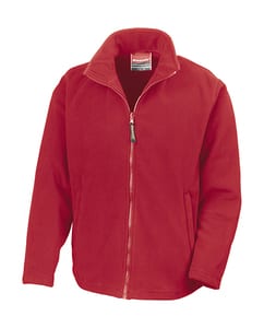 Result R115M - High Grade Micro Fleece Horizon Jacket Cardinal red