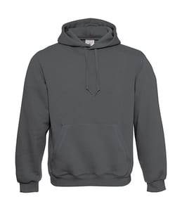 B&C Hooded - Kapuzen-Sweatshirt - WU620 Steel Grey