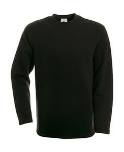 B&C Open Hem - Open Hem Sweatshirt - WU610 Black