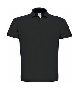 B&C ID.001 - Piqué Polo Shirt Black