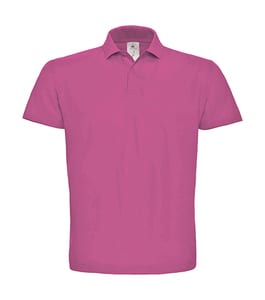 B&C ID.001 - Piqué Polo Shirt Fuchsia