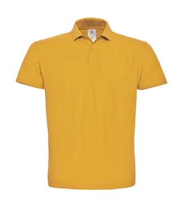 B&C ID.001 - Piqué Polo Shirt Chili Gold