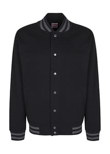 FDM FV003 - Campus Jacket Black/Charcoal