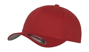 Flexfit 6277 - Fitted Baseball Cap Red
