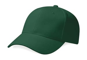 Beechfield B65 - Pro-Style Heavy Brushed Cotton Cap Forest Green