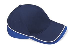 Beechfield B171 - Teamwear Competition Cap French Navy/Bright Royal/White