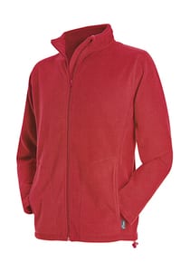 Active by Stedman ST5030 - Active Fleece Jacket Men Scarlet Red