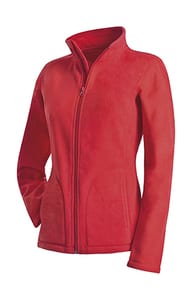 Stedman ST5100 - Active Fleece Jacket Women Scarlet Red