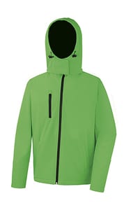 Result Core R230M - TX Performance Hooded Softshell Jacket Vivid Green/Black