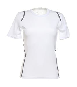 Kustom Kit KK966 - Lady Gamegear Cooltex T-Shirt White/Grey