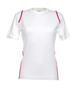 Kustom Kit KK966 - Lady Gamegear Cooltex T-Shirt White/Red