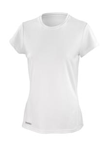 Spiro S253F - Women's Spiro quick dry short sleeve t-shirt White
