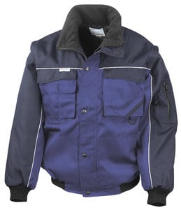 Result Work-Guard R71 - Arbeitskleidung Jacke mit abnehmbaren Ärmeln