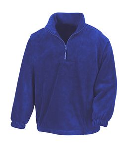 Result R033X - 1/4 Zip Fleece Top Royal blue