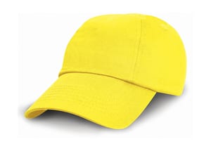 Result Caps RC018J - Kids Baseball Cap Yellow