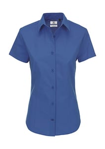 B&C Heritage SSL Women - Ladies` Heritage Poplin Shirt - SWP44 Blue Chip