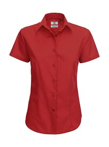 B&C SWP64 - Ladies Smart Short Sleeve Poplin Shirt