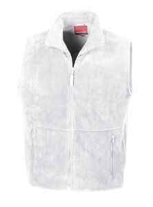 Result RE37A - Gilet in pile Bianco