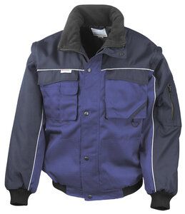 Result Work-Guard RE71A - Work-Guard zip sleeve heavy duty pilot jacket