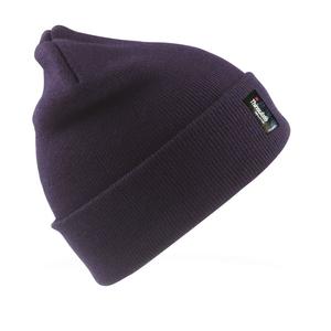 Result RC033 - Wooly ski hat with Thinsulate™ insulation Granatowy