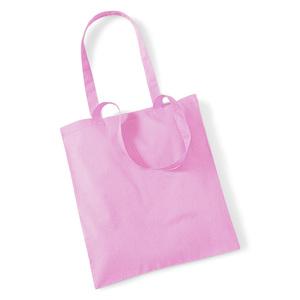 Westford mill WM101 - Baumwoll-Einkaufstasche Classic Pink