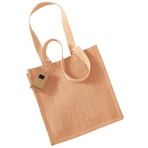 Westford Mill WM406 - Jute compact tote Natural